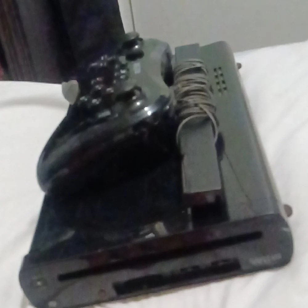 Black Wii U Console with Controller